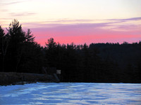 Ice cold sunrise