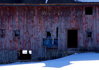 Past glory of an old barn