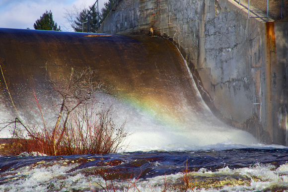 Rainbow in the mist