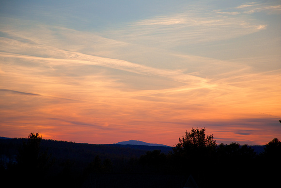 Mount Monadnock at Sunset